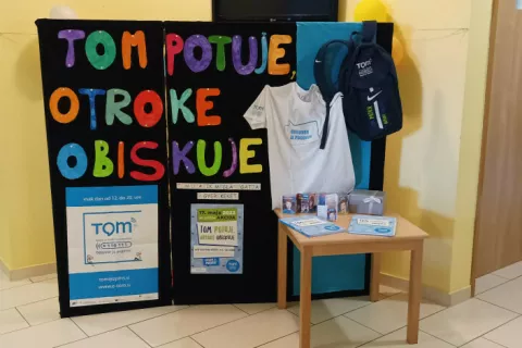 V slovenske &scaron;ole se vrača akcija TOM potuje, otroke obiskuje. / Foto: Arhiv Zpms