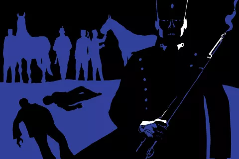 Naslovnica stripa Martina Ramoveša Kontrabantarji / Foto: Foto