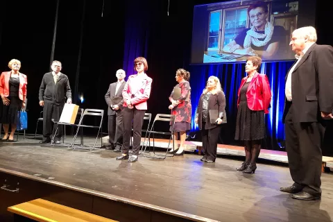 Zamejci, Pliberk, Prireditev v spomin Anite Hudl / Foto: Jože Košnjek