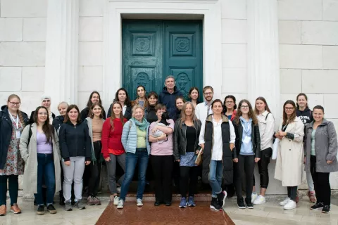 bodoči prevajalci / Foto: Matej Maček