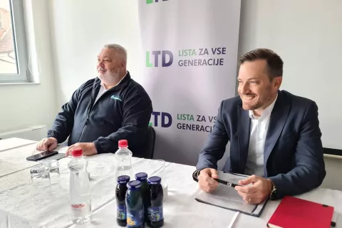 Toni Dragar in Bo&scaron;tjan Deželak / Foto: Lista Tonija Dragarja