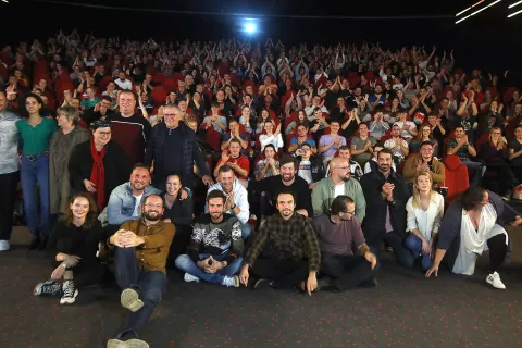 premiera filma Pr`Hostar 2 promila cineplexx kranj / Foto: Gorazd Kavčič