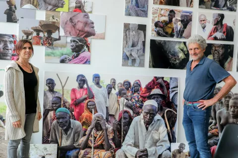 Tomo in Bojana Križnar predstavitev filma (T) ROHNENJE 2022 / Foto: Tina Dokl