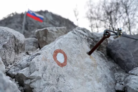 slovenski planinski muzej markacija 100 let Knafelčeve markacije Mojstrana občina Kranjska gora / Foto: Tina Dokl